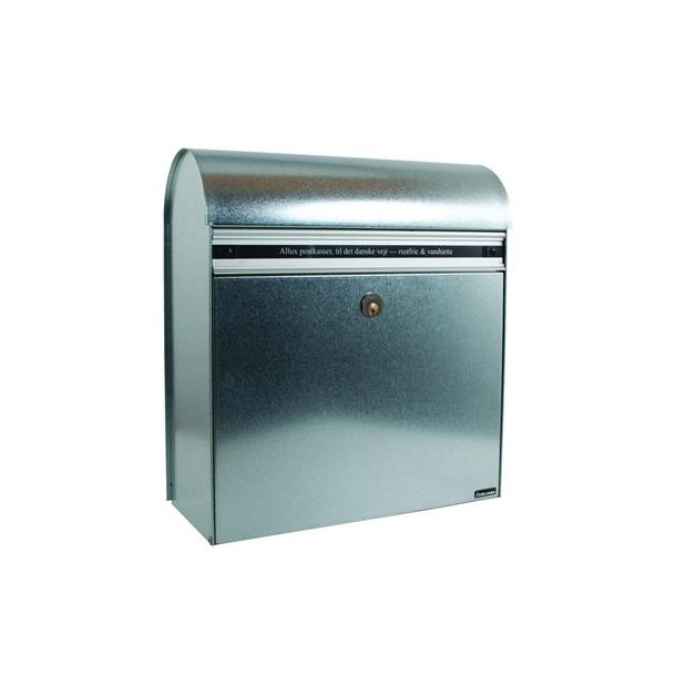 Postkasse HVID - brevindkast i aluminium : ALLUX KS200H